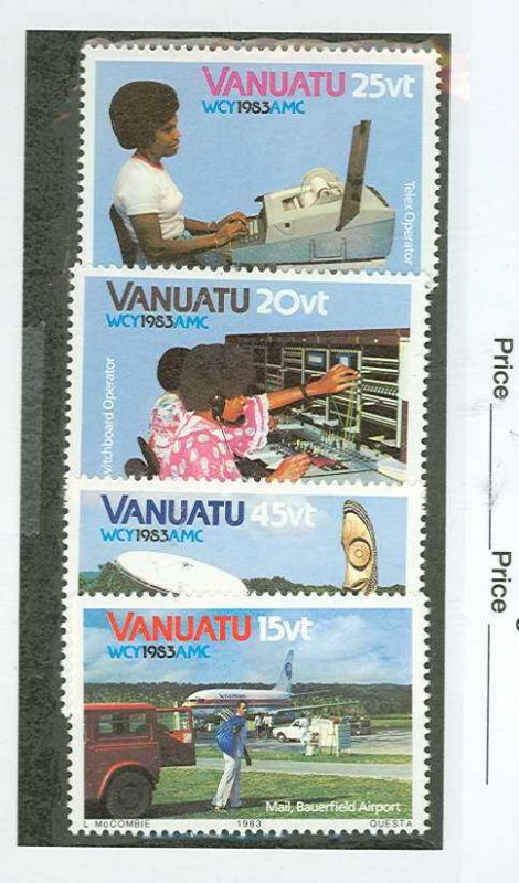 Vanuatu #360-363  Single (Complete Set)