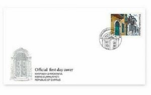 CYPRUS, (FDC) Euromed 2018 - Houses of the Mediterranean Stamp, MNH, 2018 