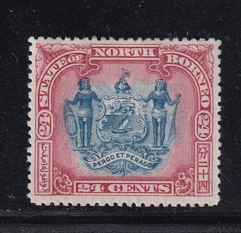 N. Borneo Scott # 88 VF OG previously hinged nice color cv $ 40 ! see pic !