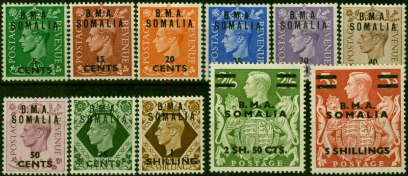 Somalia 1948 Set of 11 SGS10-S20 Fine MNH