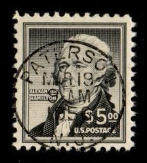 United States #1053 used first day cancel