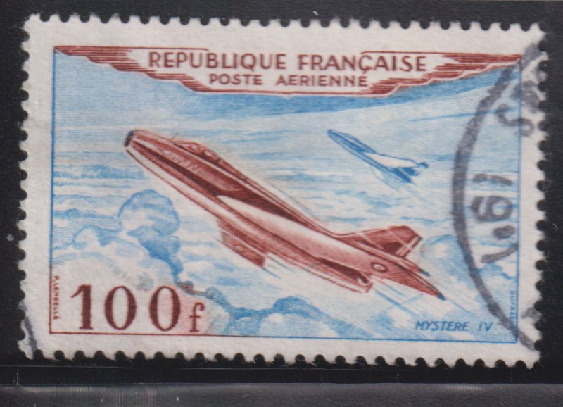 France C29 Jet Plane, Mystere 1954