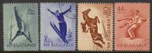 BULGARIA SC# 869-72 F-VF U 1954