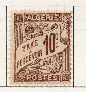 Algeria 1924 Early Issue Fine Mint Hinged 10c. 170527