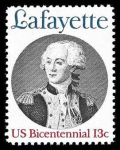 PCBstamps   US #1716 13c Lafayette Landing, MNH, (19)