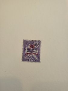 Stamps French Morocco Scott #48 h