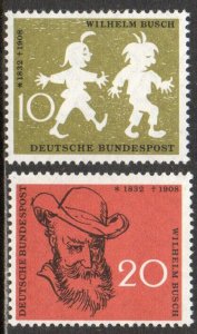 Germany Sc #780-781 Mint Hinged