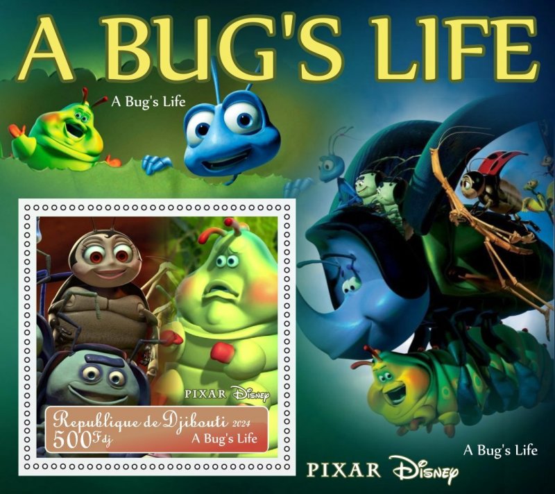 Stamps. Disney  2024 year 8 sheets perforated  NEW
