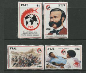 Fiji - Scott 599-602 - General Issue -1989 - MNH - Set of 4 Stamps