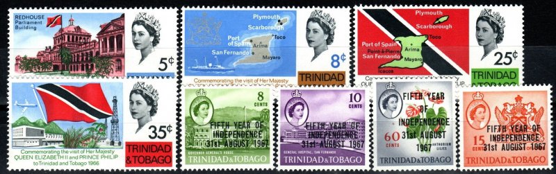 Trinidad And Tobago #119-26  MNH CV $7.70 (X1385)