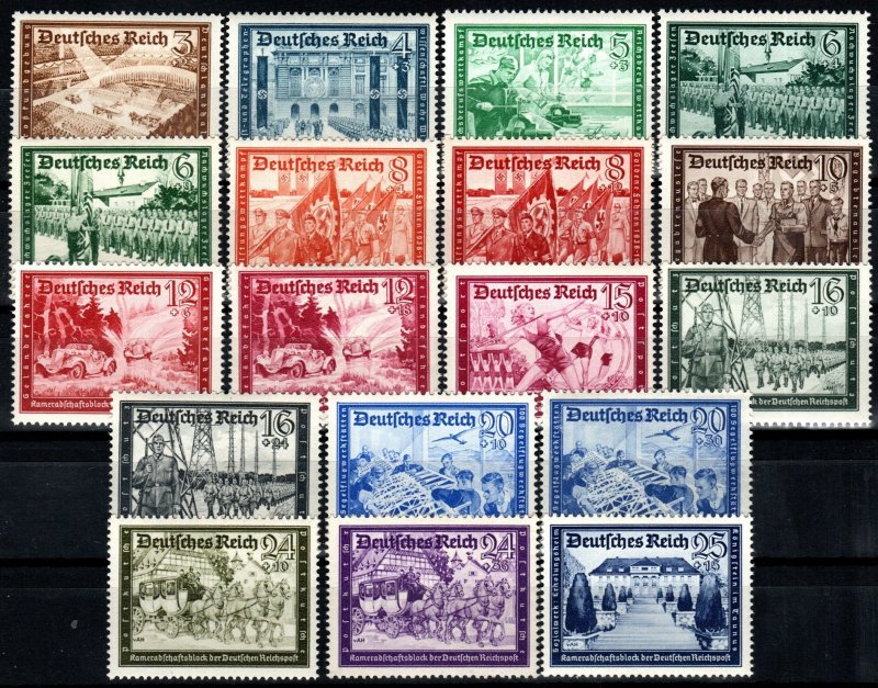 Germany #B148-59  MNH CV $110.00 (X6142)