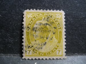 Canada #81 Used -WDWPhilatelic (H72) (2/26) 2