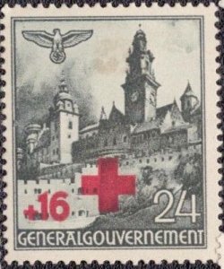 Poland German Occupation NB2 1941 MH