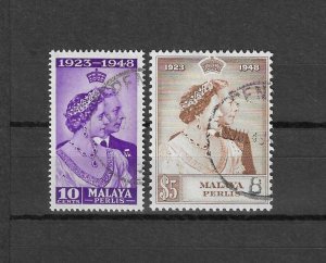 MALAYA/PERLIS 1948 SG 1/2 USED Cat £59.50