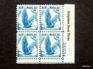 BOBPLATES #C48 Eagle 25034 Lower Left Plate Block F-VF NH DCV=$2