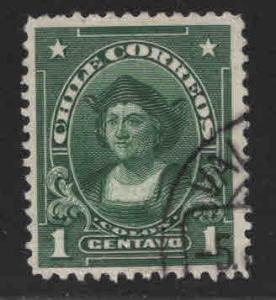 Chile Scott 98 Used  Colombus stamp