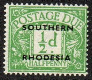 Southern Rhodesia Sc #J1 Mint Hinged