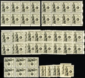 PS14, Mint NH $1 Wholesale Lot of 70 Stamps CV $912 * Stuart Katz