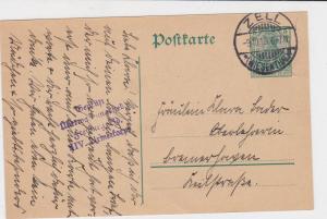 germany 1915 stamps post card ref 19945