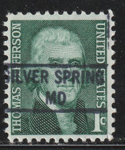 Precancel - Silver Spring, MD - PSS 841