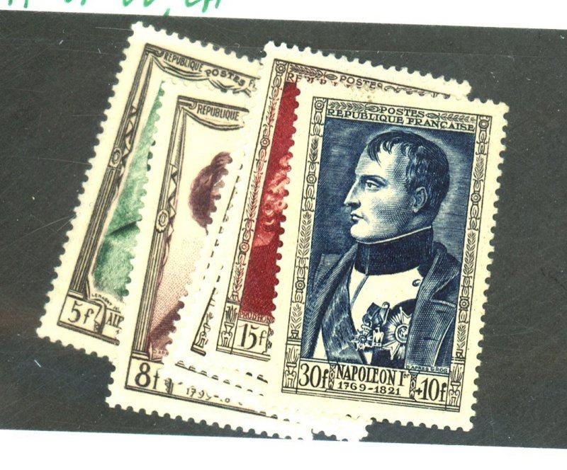 FRANCE #B258-63 MINT VF OG LH Cat $45