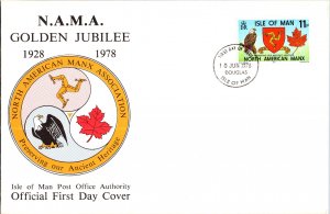 Isle of Man, Worldwide First Day Cover, Birds