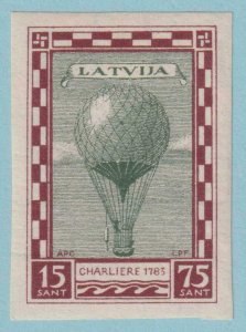LATVIA CB11a AIRMAIL SEMI-POSTAL  MINT NEVER HINGED OG ** EXTRA FINE! - LBE
