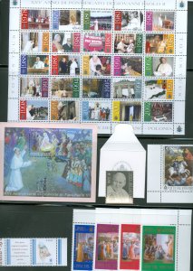 Vatican City 2003 Compete MNH Year Set