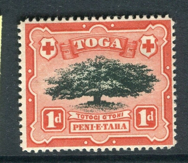 TOGA; 1940s early GVI Royal Pictorial issue Mint hinged Shade of 1d. value