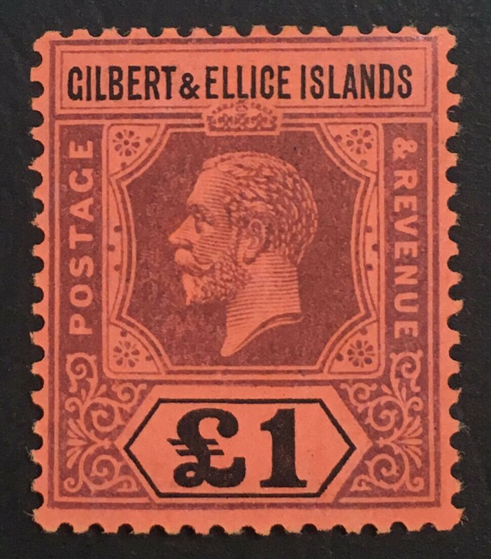 MOMEN: GILBERT & ELLICE SG #24 1924 MINT OG LH #61422