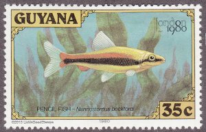 Guyana 317e Fish 1980