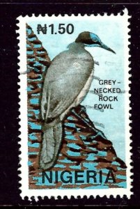 Nigeria 573 Used 1990 Bird    (ap3337)