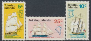 Tokelau Islands  SC# 22-24  MNH  Discovery of Tokelau see details & scans    