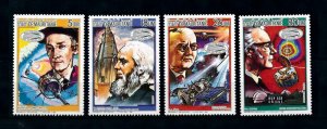 [101963] Mauritania 1986 Space travel weltraum Halley comet  MNH