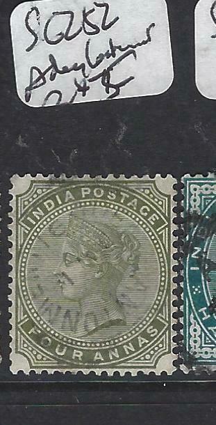 ADEN INDIA USED IN FORERUNNERS  (PP2604B)  ADEN  CANTONM 4A   SG Z52    CDS  VFU