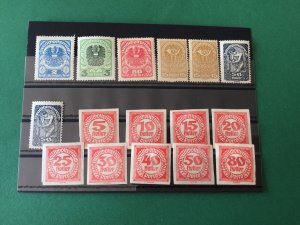 Austria Mixed Mounted Mint Stamps  R45002