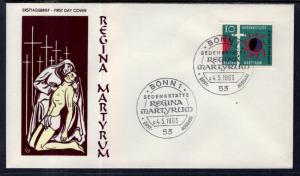 Germany 862 U/A FDC