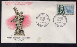 France B351 U/A FDC