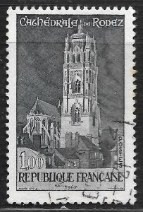 France #1190 1fr Rodez Cathedral