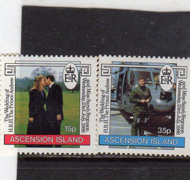 Ascension 1986 Royal Wedding MNH