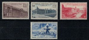 France 1947 SG1009-1012 UPU - MH