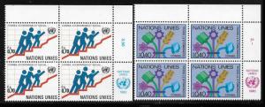 UNITED NATIONS - GENEVA SC# 96-97 INSCRIPTION B/4 UR FVF/MNH  1980