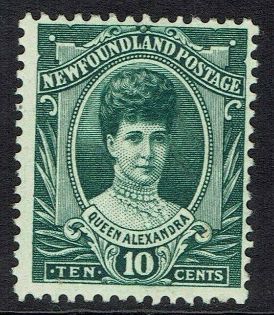 NEWFOUNDLAND 1911 CORONATION 10C QUEEN ALEXANDRA