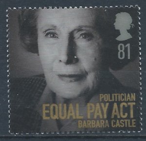 Great Britain 2008 - 81p Women of Distinction (Castle) - SG2875 used