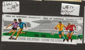 COOK ISLANDS SC661-664                MOG     P0930A H