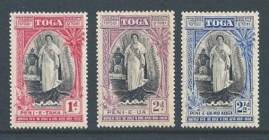 Tonga #70-2 NH Accession of Queen Salote 20th Anniv.