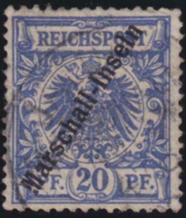 Marshall Islands 1897 SC 4 Used