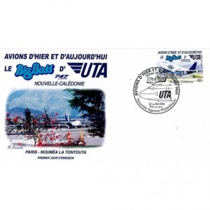 2022 New Caledonia UTA Airlines 747 Big Boss (Scott 1287) FDC