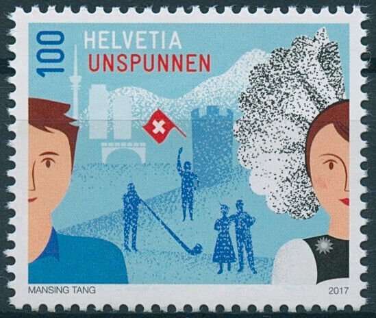 Switzerland Festivals Stamps 2017 MNH Unspunnen Unspunnenfest Cultures 1v Set