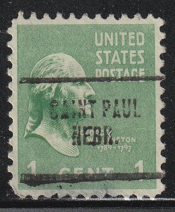 Precancel - Saint Paul, NE - PSS 704